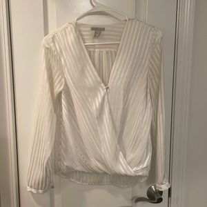 H&M white blouse